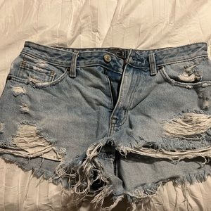 Abercrombie and fitch jeans shorts